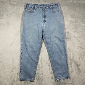 Levi's 560 Jeans Mens 36(35)x32(31) Blue Loose Fit Tapered Leg Light Wash Y2K